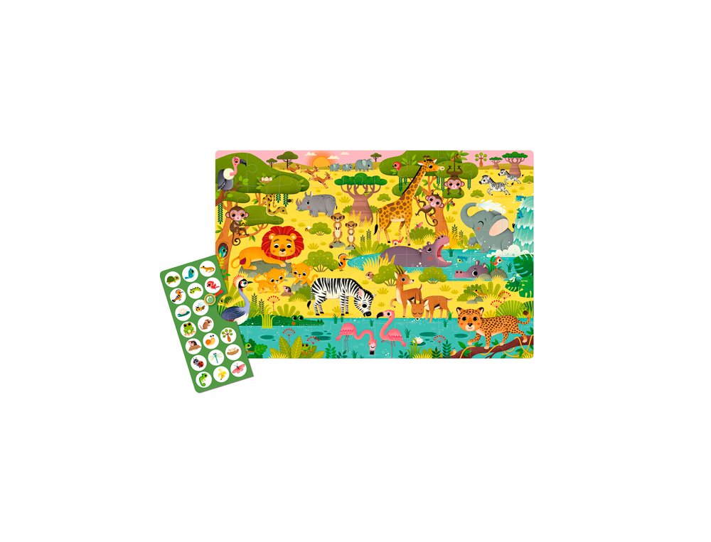 JUEGO EDUCATIVO APLI PUZLE 60 PIEZAS OBSERVATORIO JUNIOR SELVA