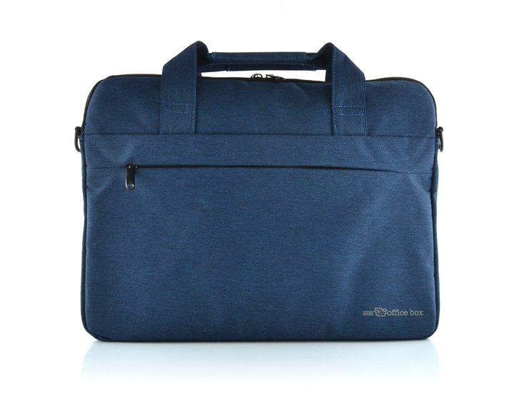 CARTERA DOCUMENTO PORTATIL 15 PULGADAS OFFICE BOX GLOBAL AZUL