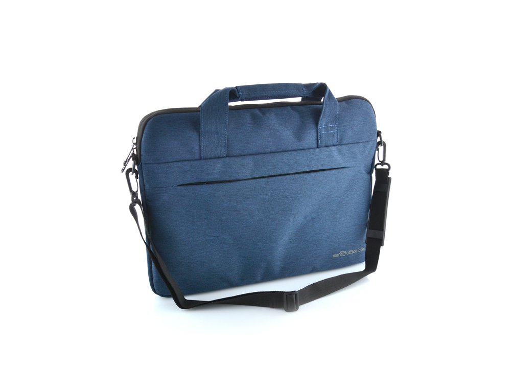 CARTERA DOCUMENTO PORTATIL 15 PULGADAS OFFICE BOX GLOBAL AZUL