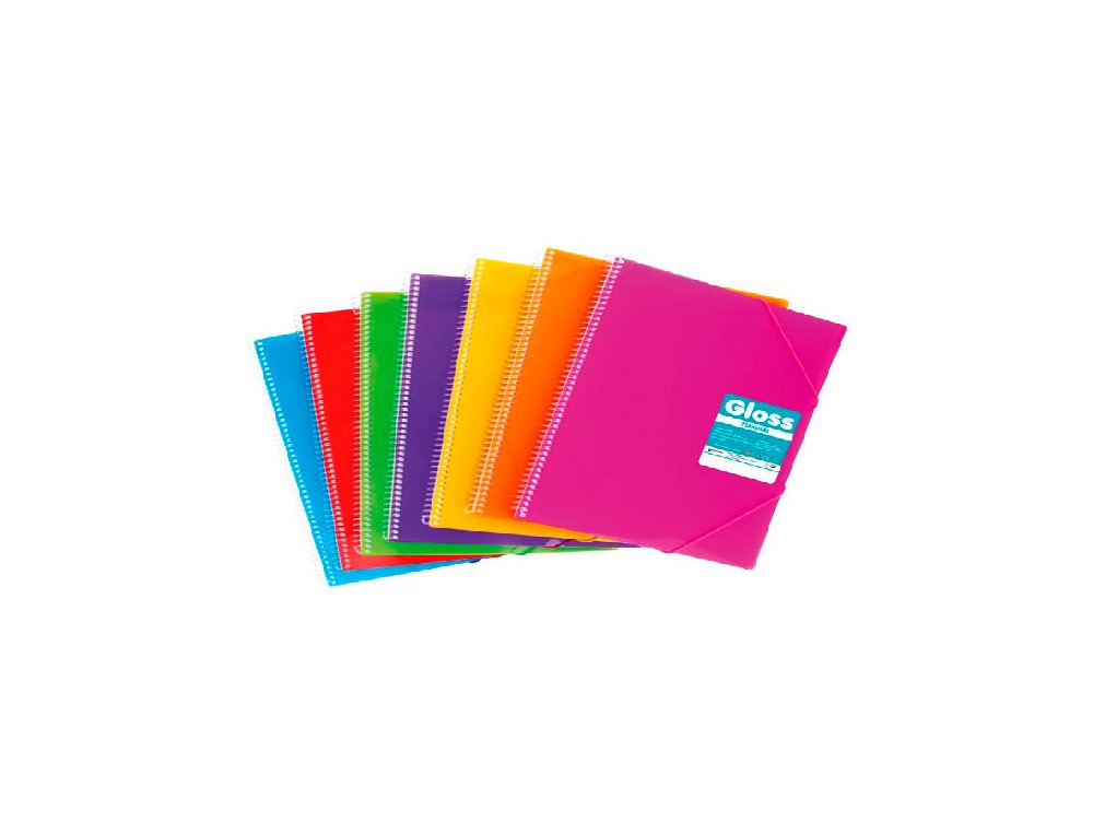 CARPETA FUNDAS DINA4 50 FUNDAS ESPIRAL GRAFOPLAST GLOSS VERDE
