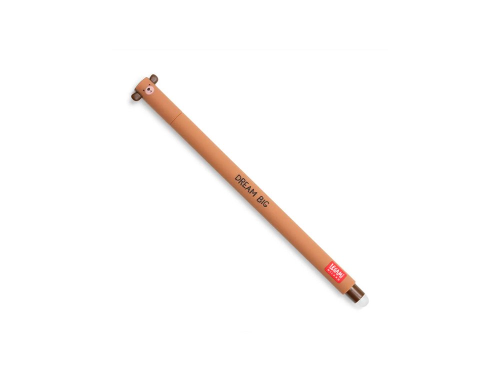 BOLIGRAFO GEL BORRABLE LEGAMI OSO ROJO