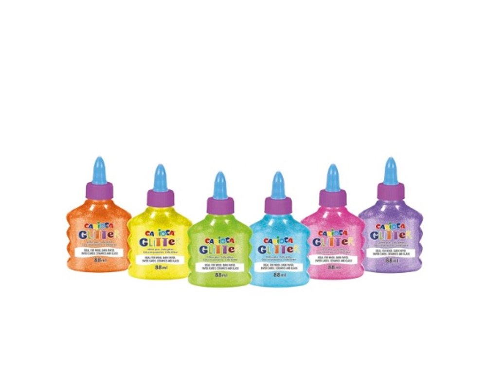 PEGAMENTO GLITTER CARIOCA NEON