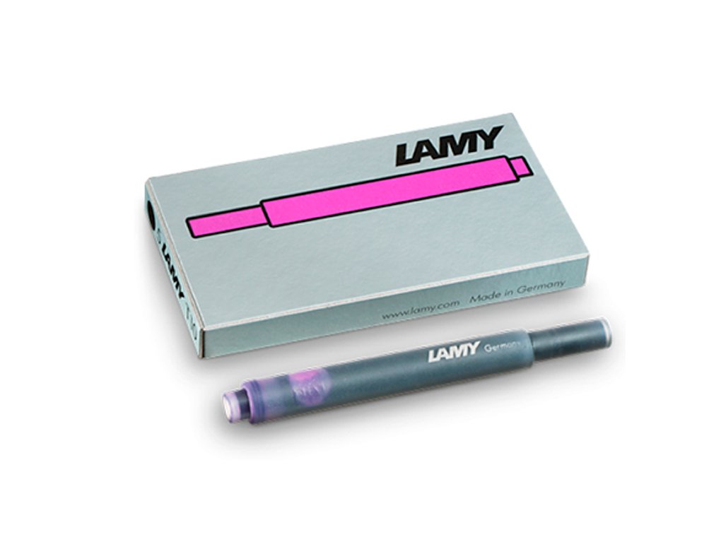 TINTA LAMY CARTUCHO Caja de 5 Unidades T10 VIOLETA