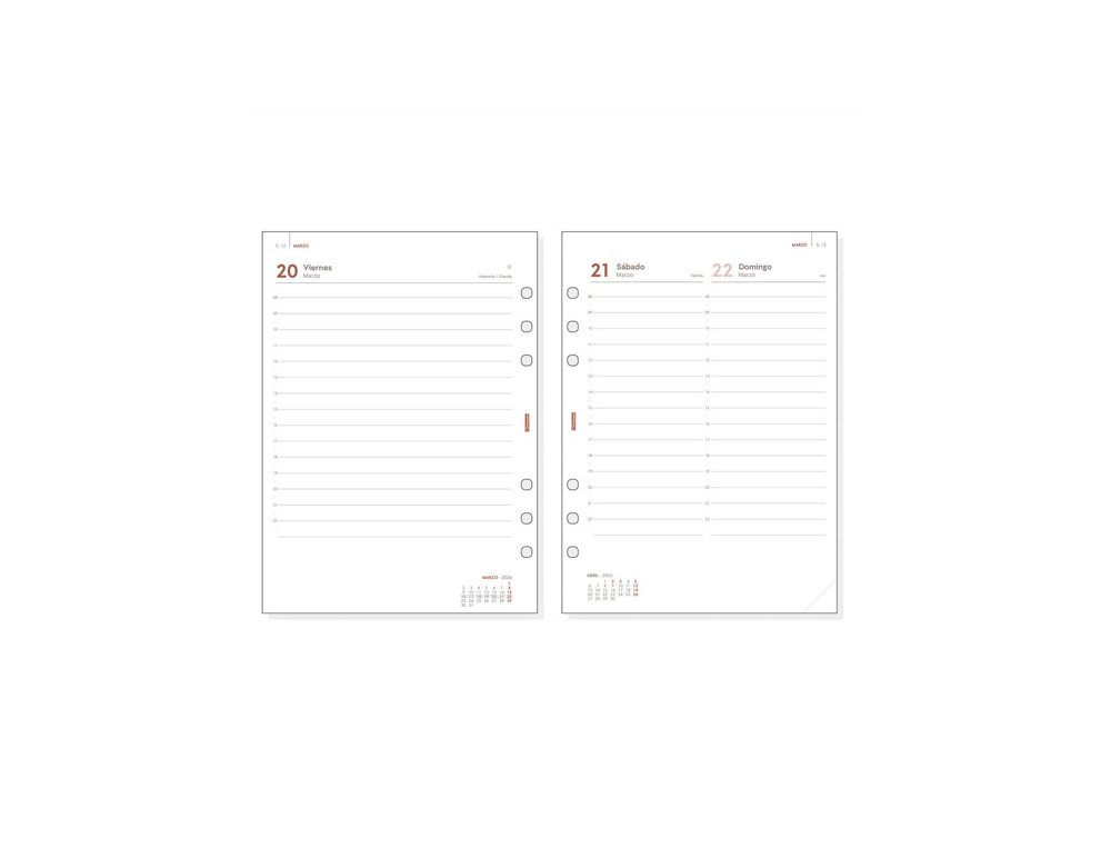 AGENDA ANUAL ANILLAS FINOCAM OPEN 1000 TROYA MARRON