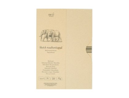 BLOC DE DIBUJO ESTUCHE BOCETOS CREMA DINA4 80 Gramos 100 Hojas