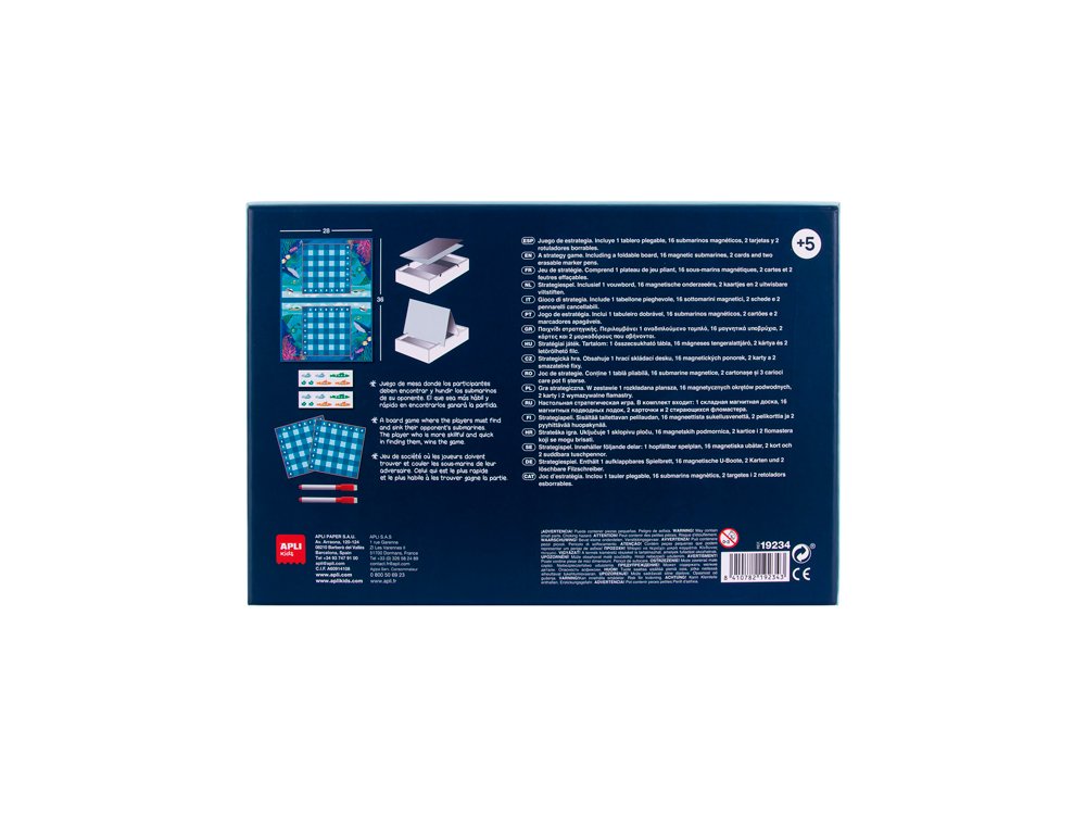 JUEGO EDUCATIVO APLI BATALLA DE SUBMARINOS