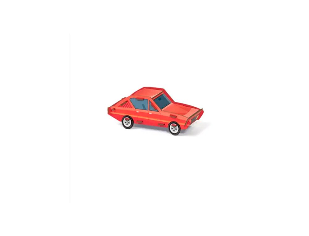 PUZZLE CREA AVENUE MANDARINE 3D COCHE