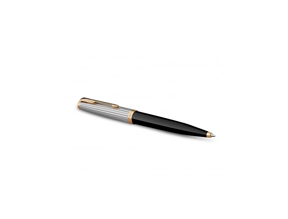 BOLIG PARKER 51 PREMIUM NEGRO CROMADO Y DETALLES DORADOS GB