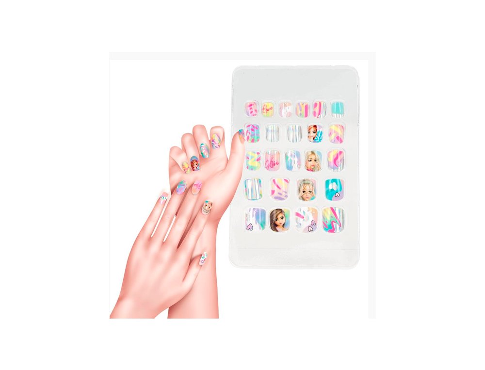 UÑAS POSTIZAS PLANAS BEAUTY AND ME TOP MODEL