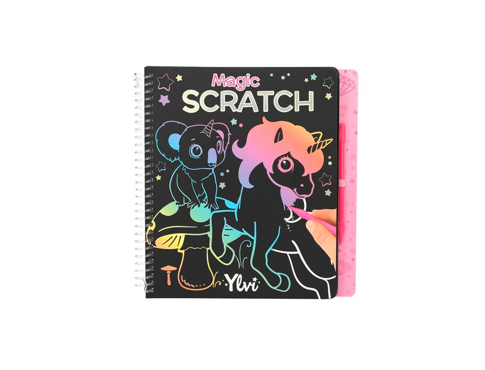 CUADERNO YLVI MAGIC SCRATCH TOP MODEL