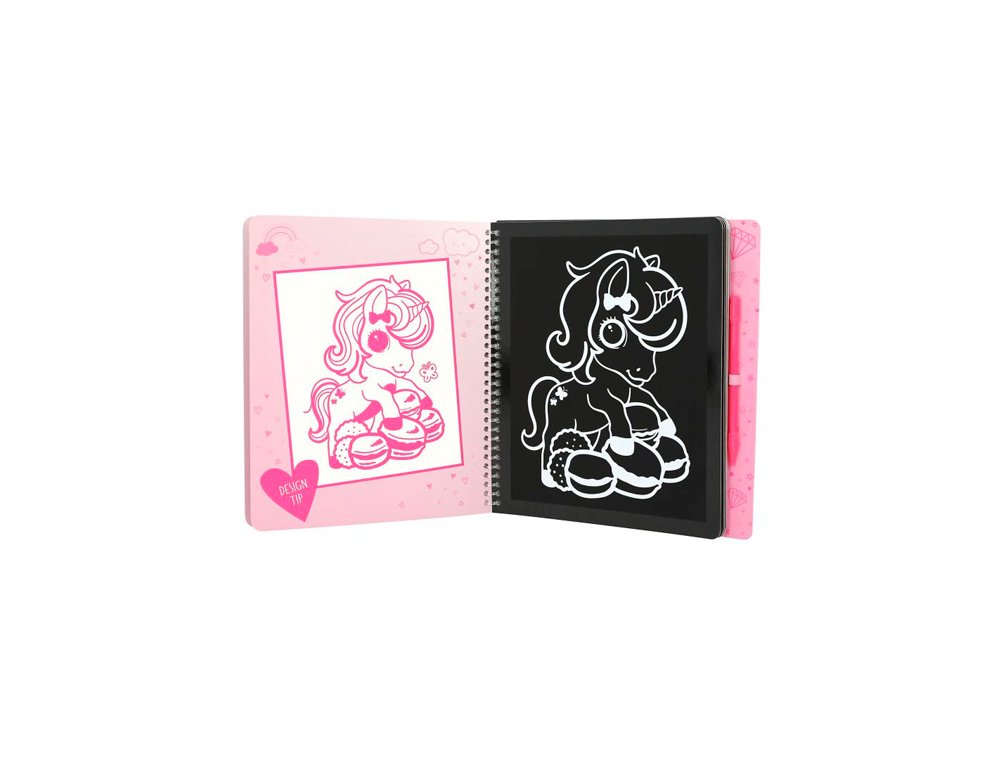 CUADERNO YLVI MAGIC SCRATCH TOP MODEL