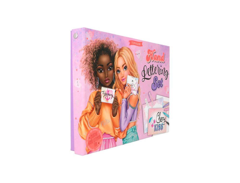 SET DE CARTAS Y LETTERING BOX TOP MODEL