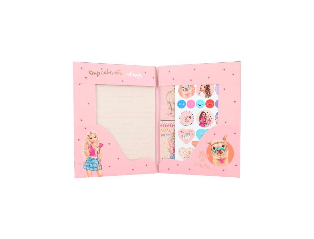 SET DE PAPEL DE CARTAS COSY TOP MODEL