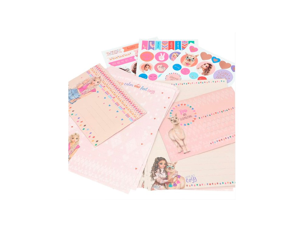 SET DE PAPEL DE CARTAS COSY TOP MODEL