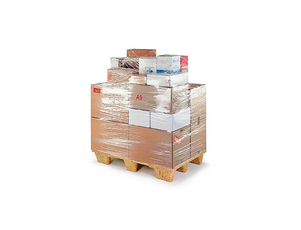 FILM PALETIZAR 50 Cm X 300 Metros ROLLO 23 Micras 2,2Kg TRANSPARENTE