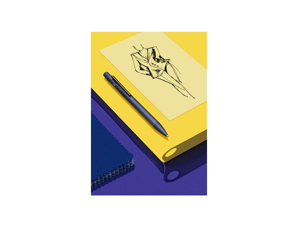 BOLIGRAFO FABER CASTELL NEO SLIM ALUMINIO AZUL OSCURO