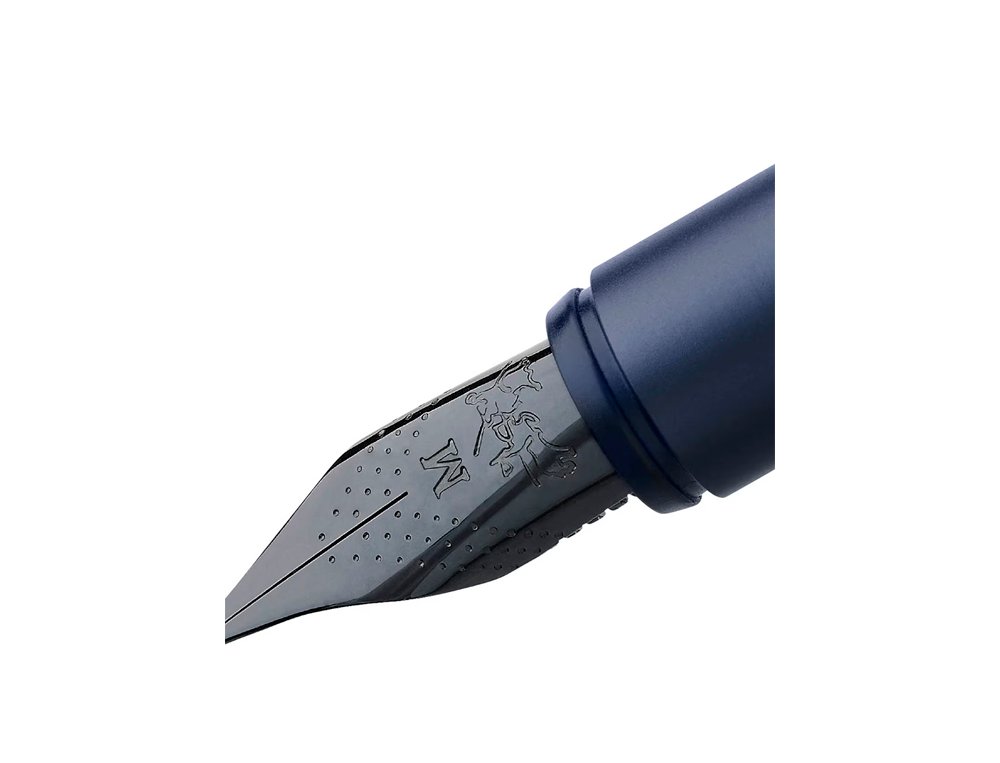 PLUMA FABER CASTELL NEO SLIM ALUMINIO AZUL OSCURO PLUMIN F
