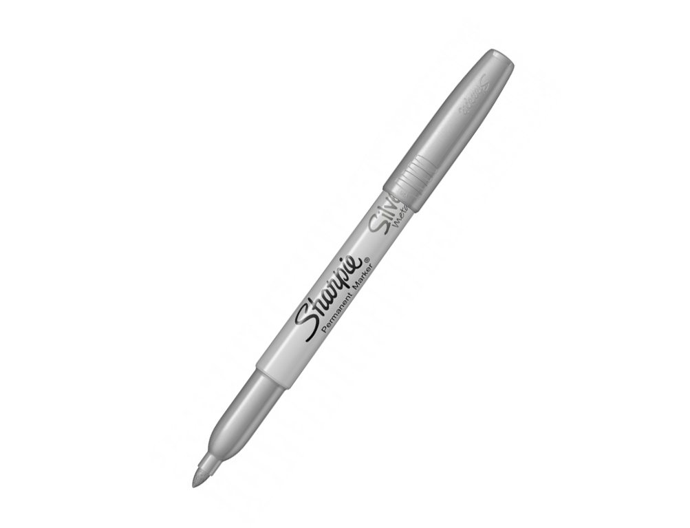 ROTULADOR SHARPIE PERMANENTE FINE TK12 PLATA