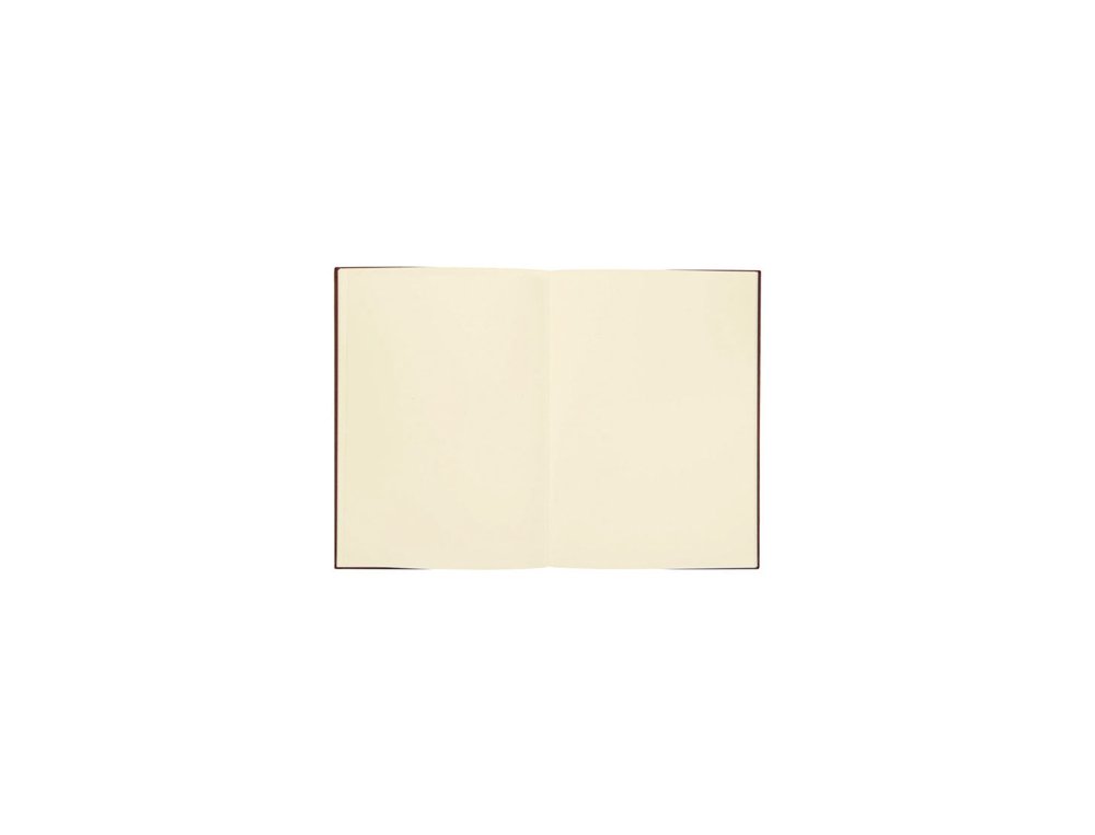 LIBRO FIRMAS ENCUADERNADO DINA4 PAPEL MARFIL 120Gr TAPAS MARRON