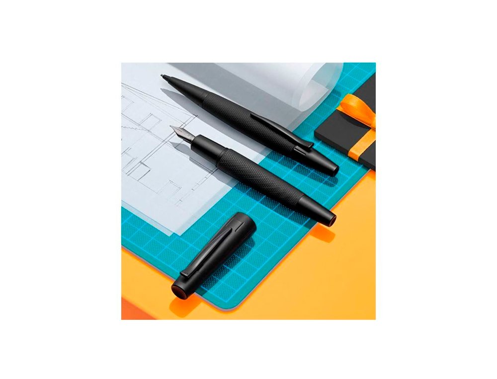 PORTAMINAS FABER CASTELL E-MOTION PURE BLACK