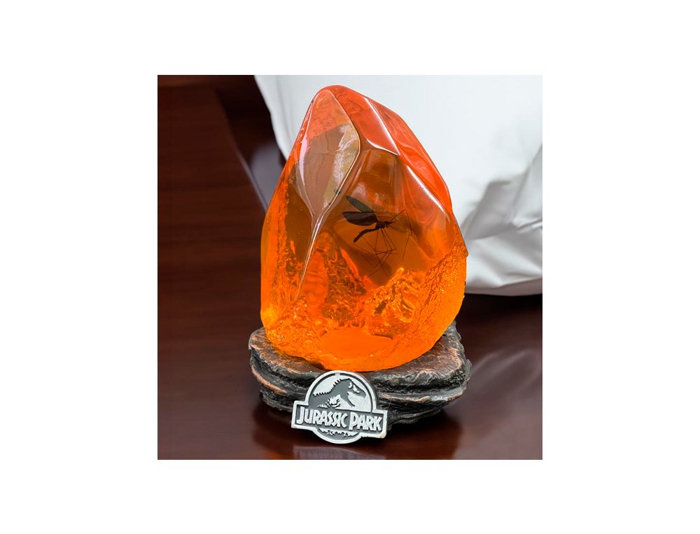 LAMPARA JURASSIC PARK AMBER