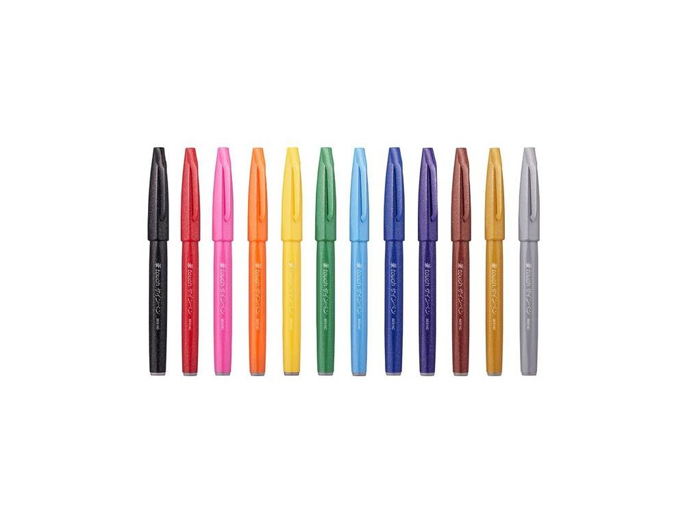 ROTULADOR C/ PUNTA DE PINCEL BRUSH SIGN PEN ROSA PALO