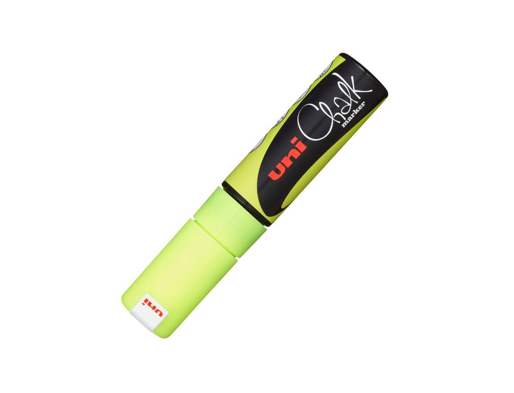 ROTULADOR PIZARRA TIZA LIQUIDA 8,00 MM POSCA AMARILLO