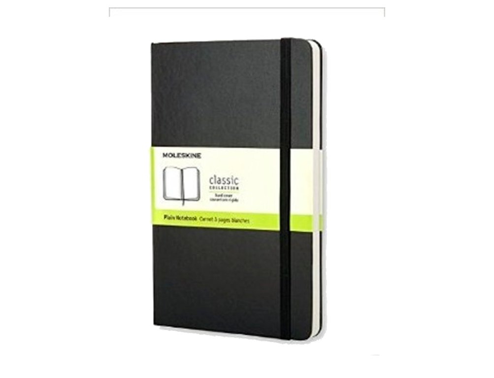 CUADERNO MOLESKINE CLASSIC LARGE NEGRO LISO