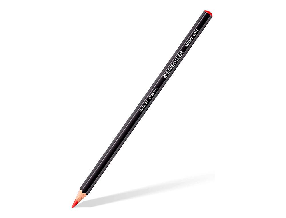 LAPIZ STAEDTLER SUPER SOFT CAJA METAL 24 COLORES