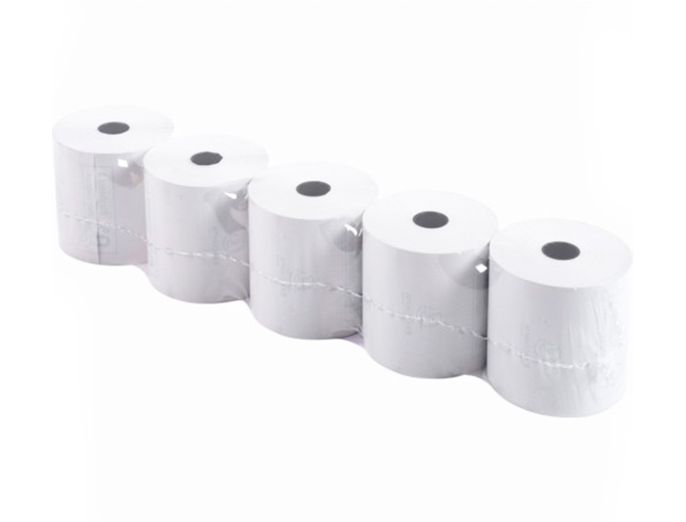 PAPEL SUMADORA 080,00X80X12 TERMICO SIN BISFENOL 65 Metros 55 Gramos Govez