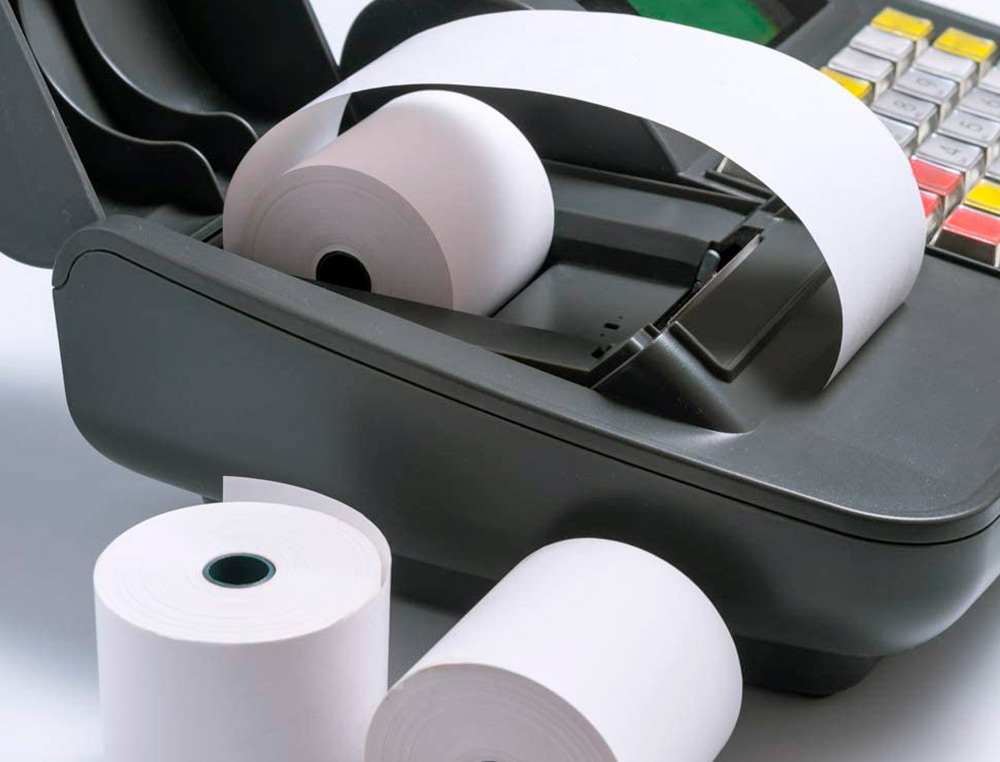PAPEL SUMADORA 080,00X80X12 TERMICO SIN BISFENOL 65 Metros 55 Gramos Govez