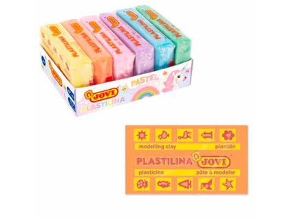 PLASTILINA JOVI 50Gramos PASTEL NARANJA