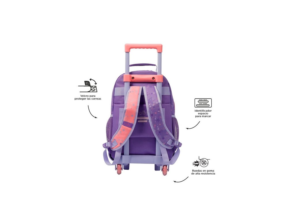 CARTERA COLEGIAL TOTTO MORRAL 3 RUE BOMPER STAR CAT L 4Q8