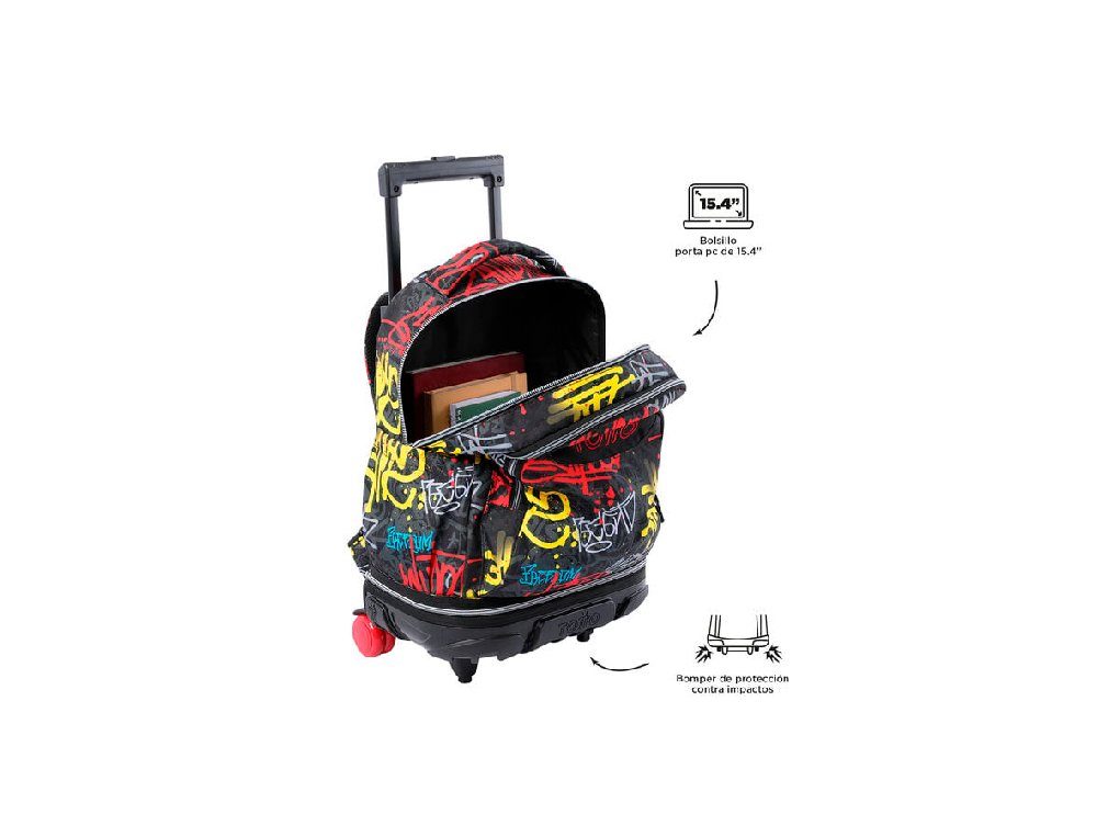 CARTERA COLEGIAL TOTTO MORRAL RUE REMOV TIZA 6CS