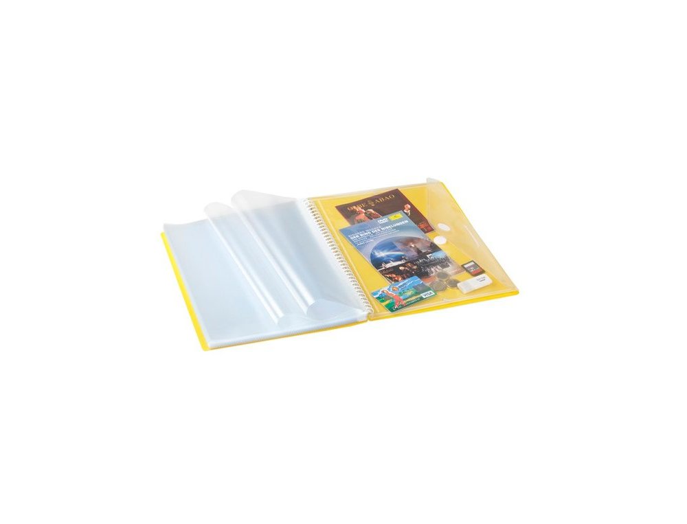 CARPETA FUNDAS DINA4 20 FUNDAS ESPIRAL CARCHIDEA ARCHIVEX SOFT VERDE