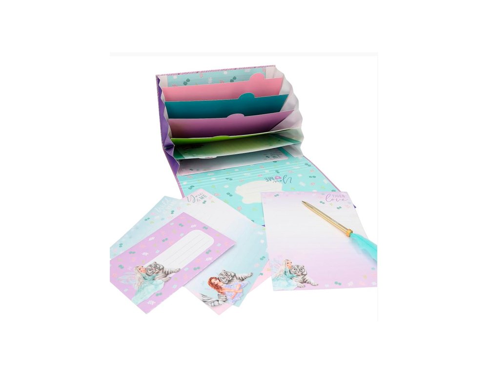 ARCHIVADOR CON PAPEL DE CARTAS TIGER TOP MODEL