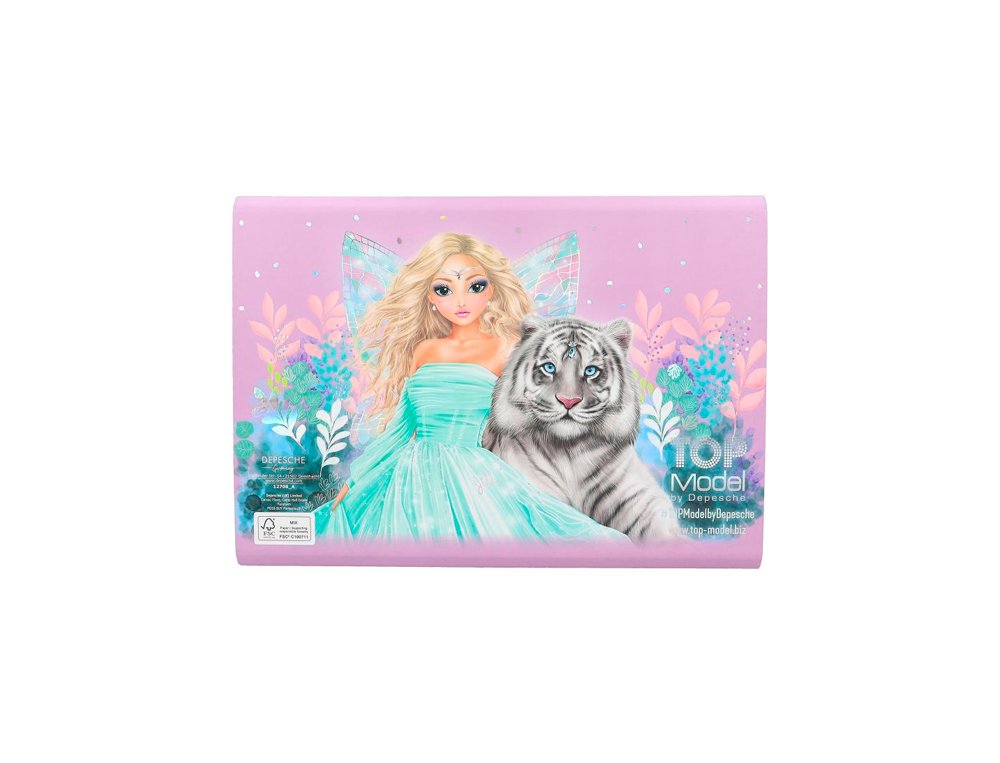 ARCHIVADOR CON PAPEL DE CARTAS TIGER TOP MODEL