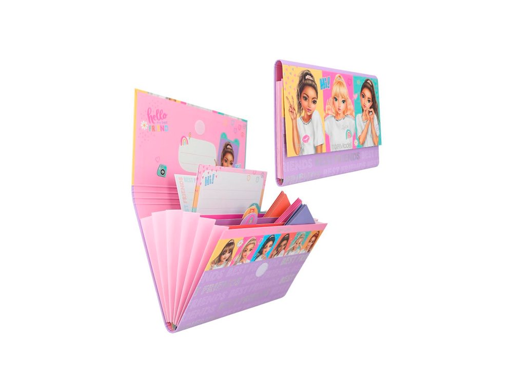 ARCHIVADOR CON PAPEL DE CARTAS VELO FLEUR TOP MODEL