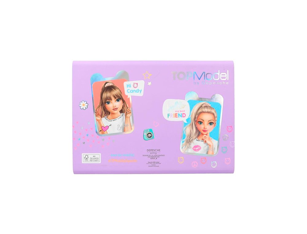 ARCHIVADOR CON PAPEL DE CARTAS VELO FLEUR TOP MODEL
