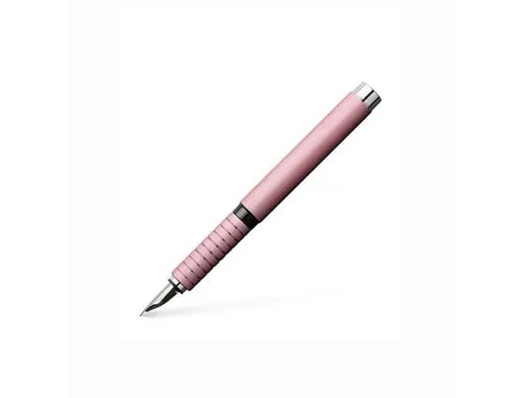 PLUMA FABER CASTELL ESSENTIO ALUMINIO ROSA PLUMIN M