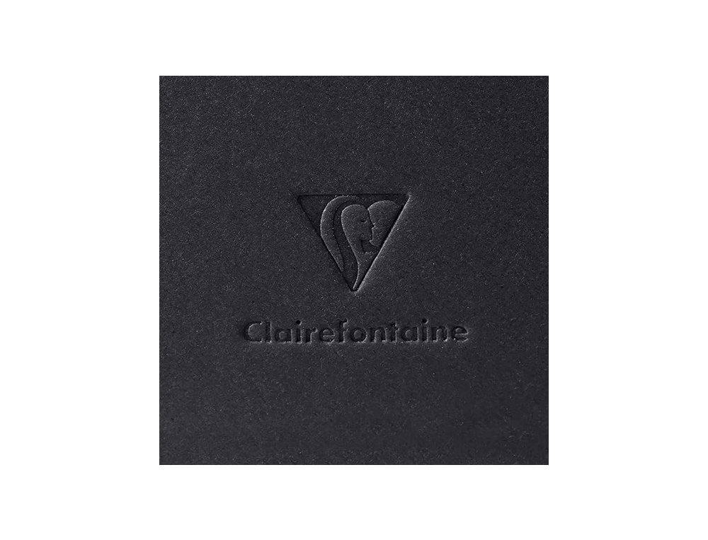 ALBUM SCRAP TAPA DURA 40 HOJAS 185 Gramos 32X24 Cm NEGRO CLAIREFONTAINE