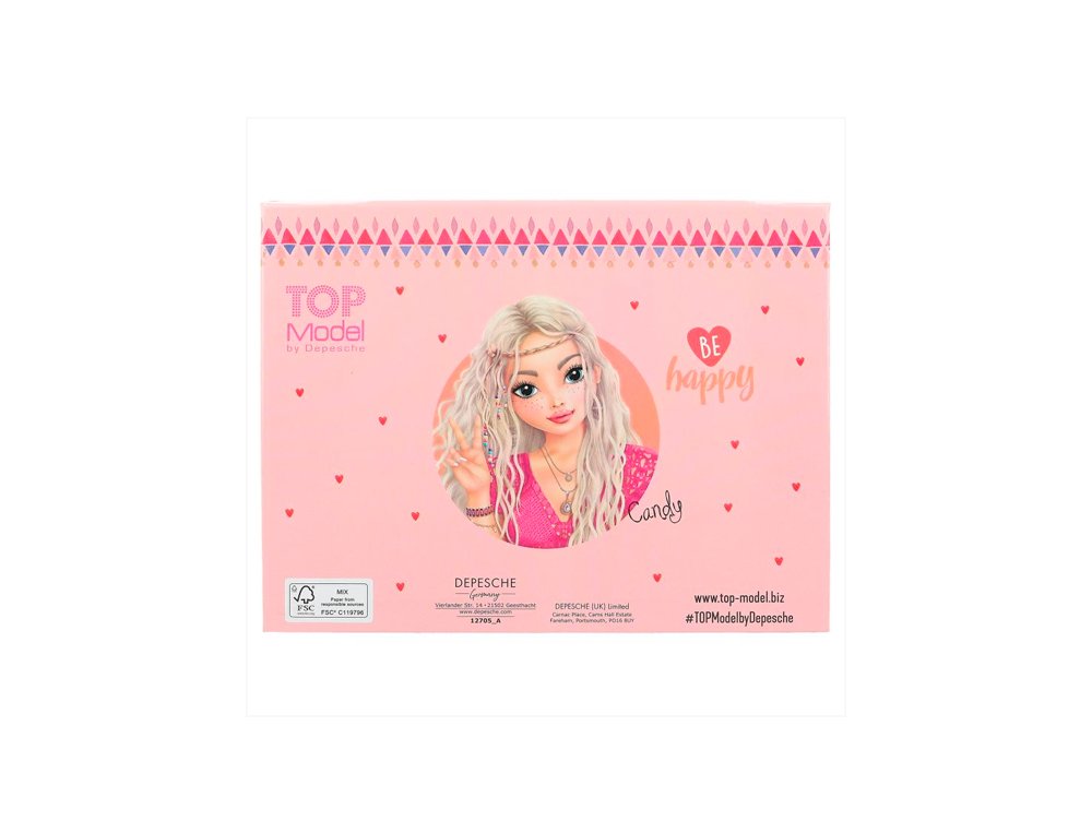 CAJA DE PAPELERIA TEAM TEDDY TOPMODEL