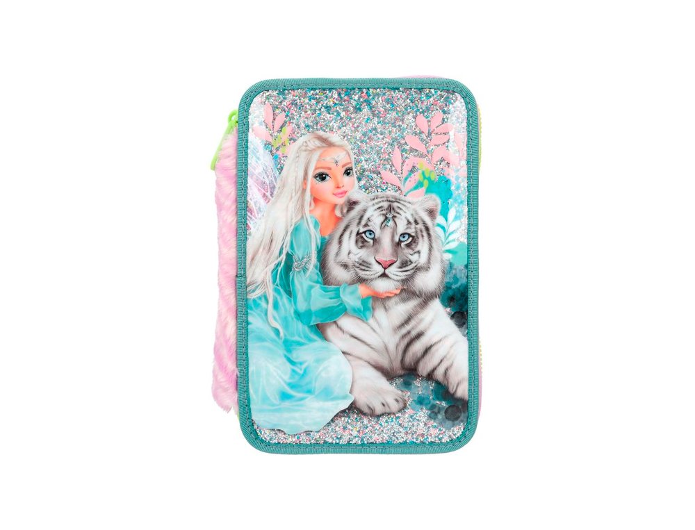 ESTUCHE TRIPLE CON LENTEJUELAS TOPMODEL