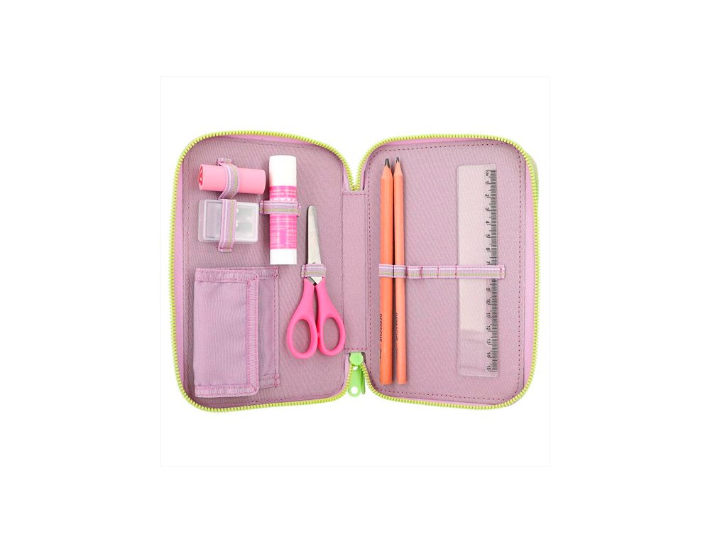 ESTUCHE TRIPLE CON LENTEJUELAS TOPMODEL