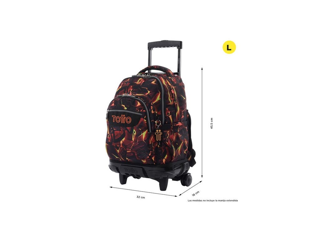 CARTERA COLEGIAL TOTTO MORRAL RUE BOMPER 6YW FLASH + POWER BANK