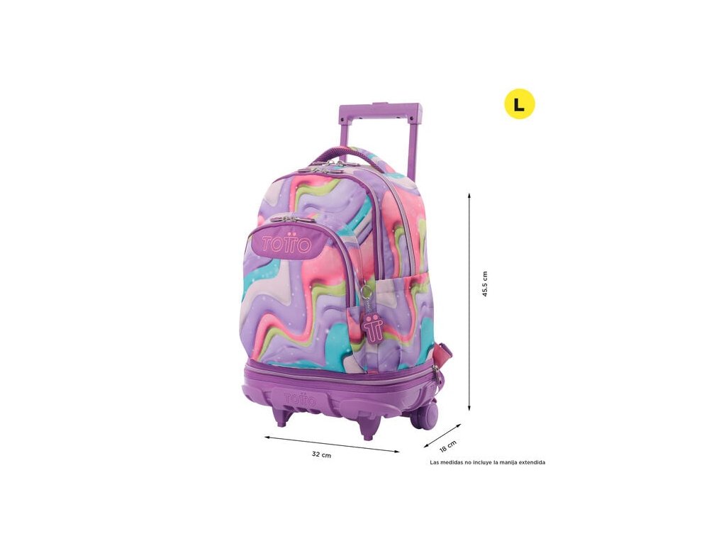 CARTERA COLEGIAL TOTTO MORRAL RUE REMOV TIZA 4QR