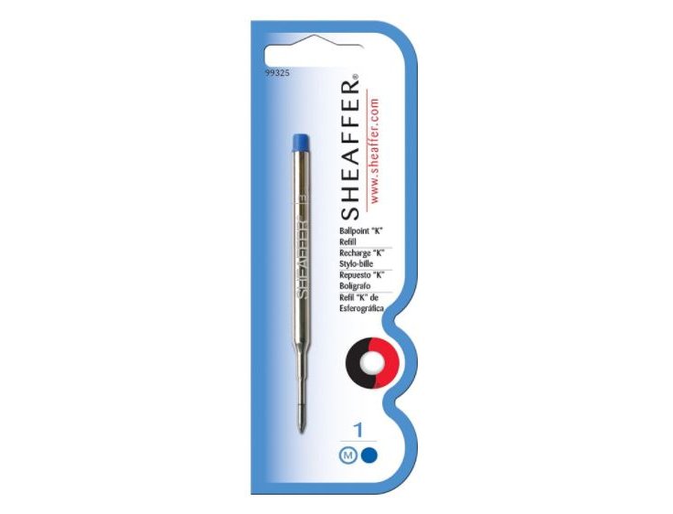 RECAMBIO BOLIGRAFO SHEAFFER MEDIO AZUL