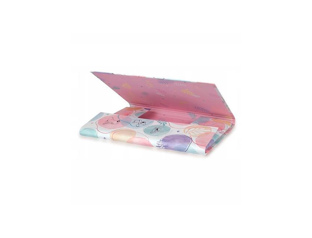CARPETA SOLAPAS GOMAS DINA4 STITCH DOTS