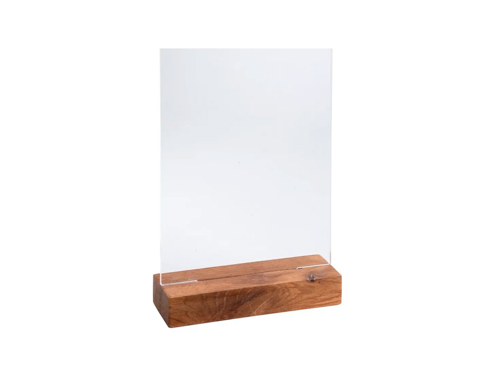 EXPOSITOR CATALOGO VERTICAL DINA5 SOPORTE MADERA EXACOMPTA