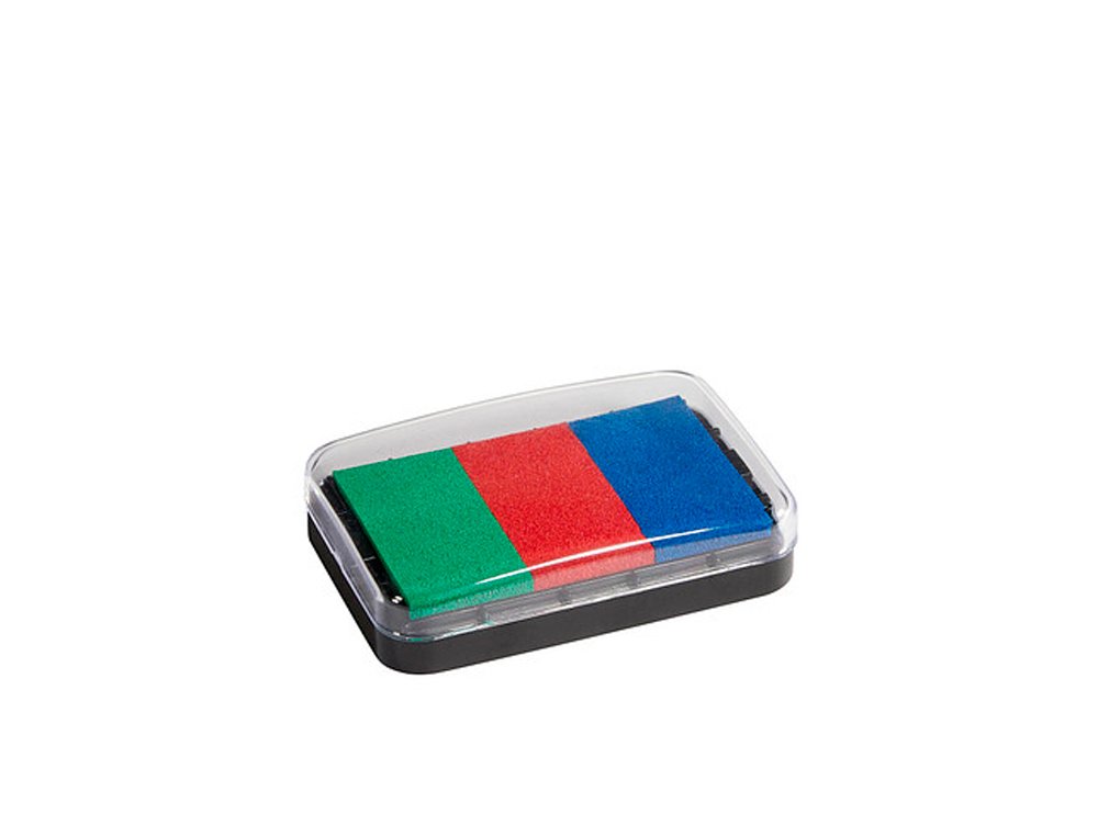 SET 3 SELLOS INFANTILES CARITAS Y TINTA COLORES
